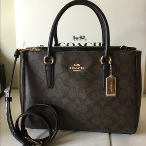 🌷Coach Surrey Carryall Satchel NWT.